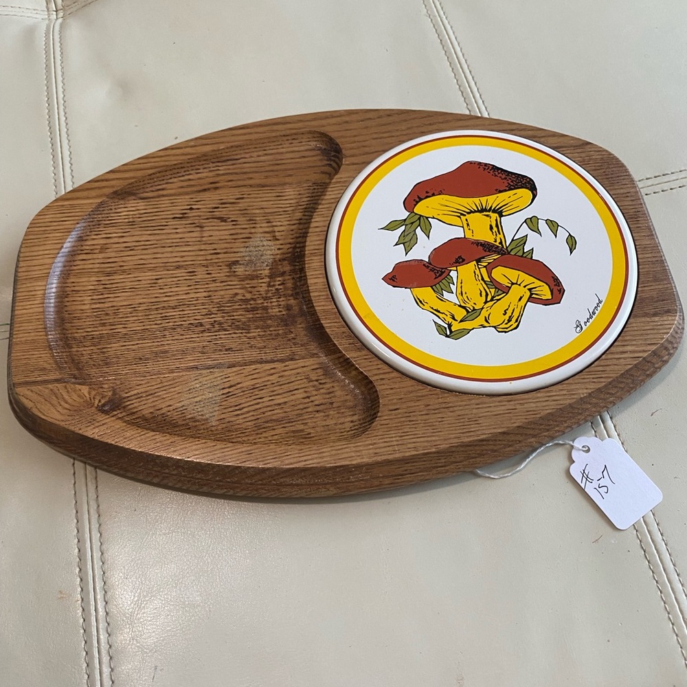 MCM Mushroom Cheese Board